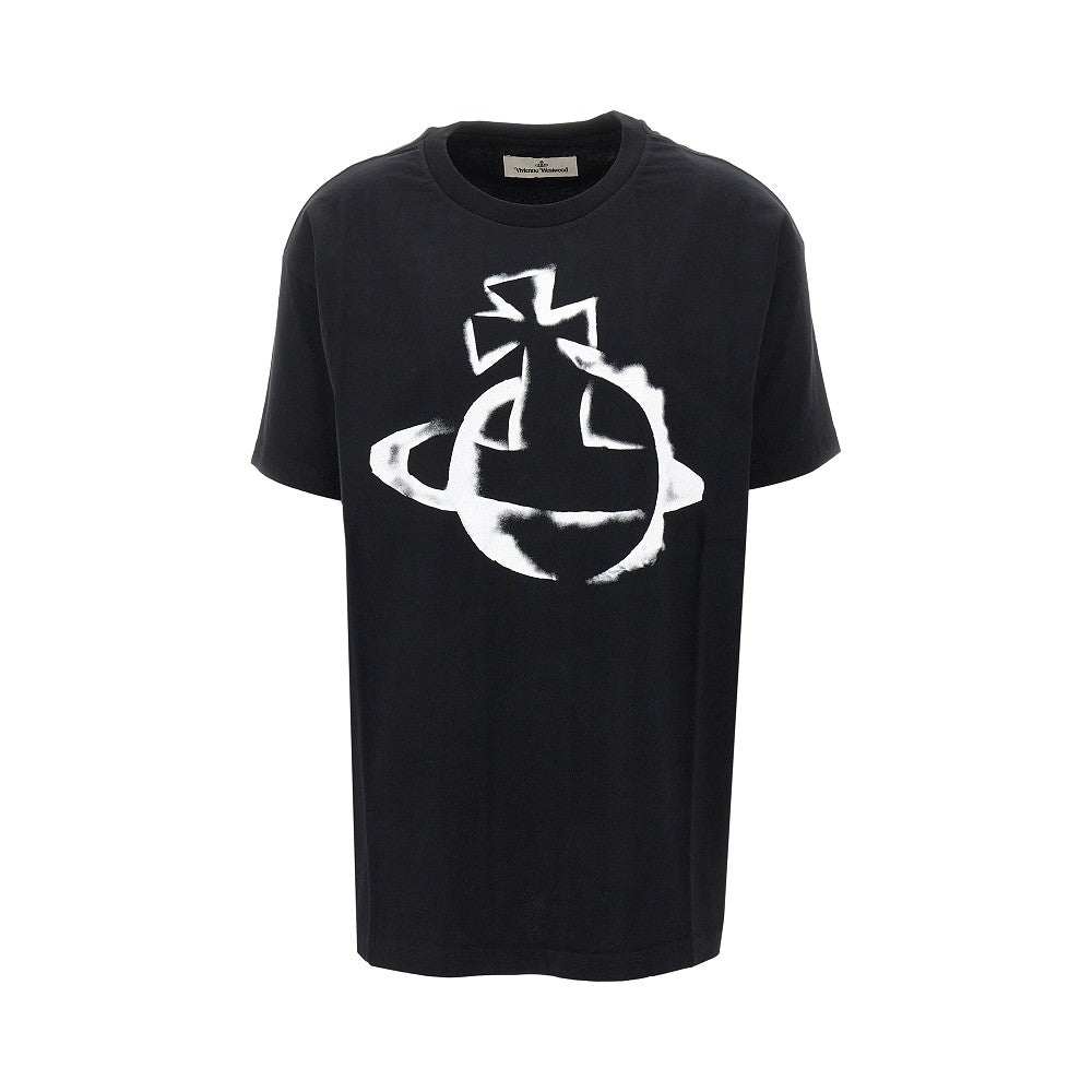 T-shirt con stampa 'Stencil Orb'