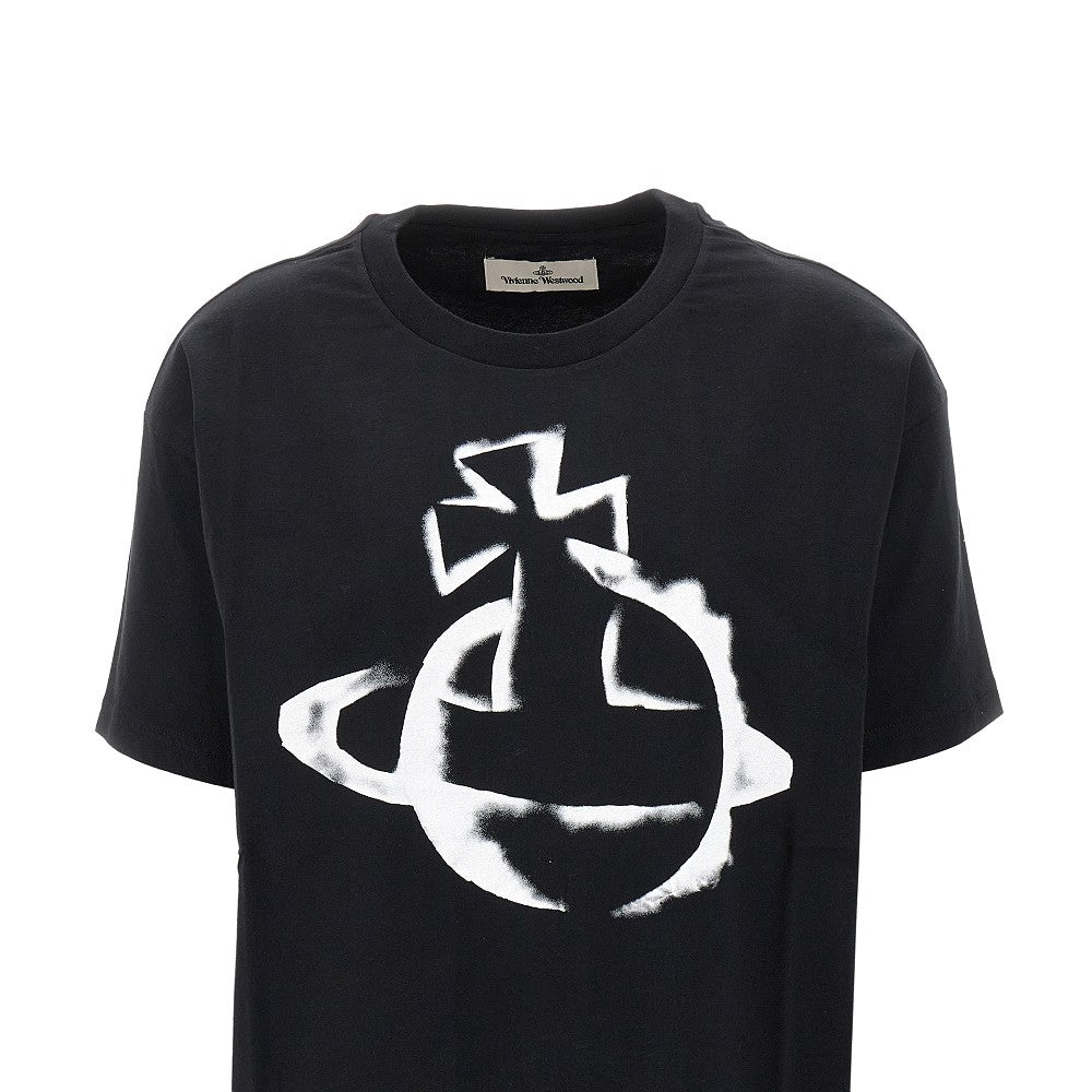 T-shirt con stampa 'Stencil Orb'