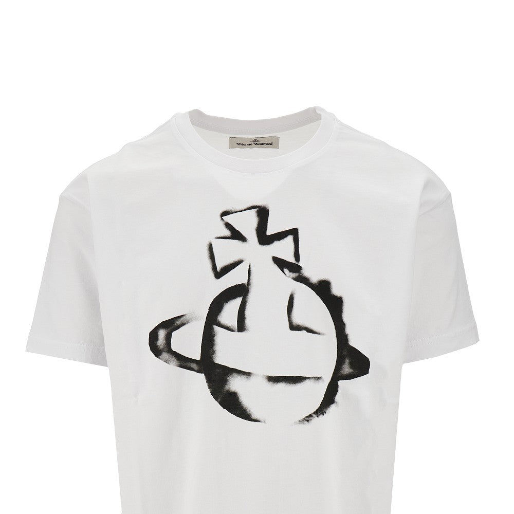 T-shirt con stampa 'Stencil Orb'