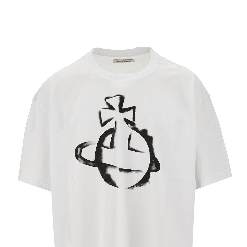 T-shirt oversize con stampa 'Stencil Orb'
