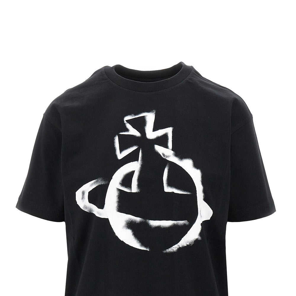 T-shirt con stampa 'Stencil Orb'