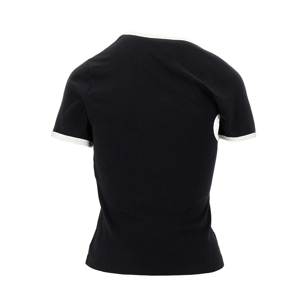 T-shirt 'Slash' con bordi a contrasto