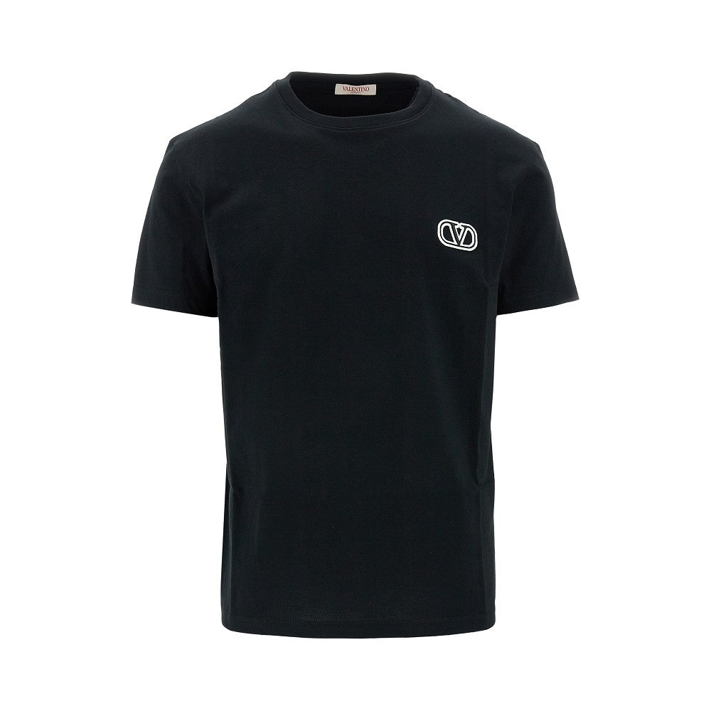 VLogo Signature patch cotton T-shirt