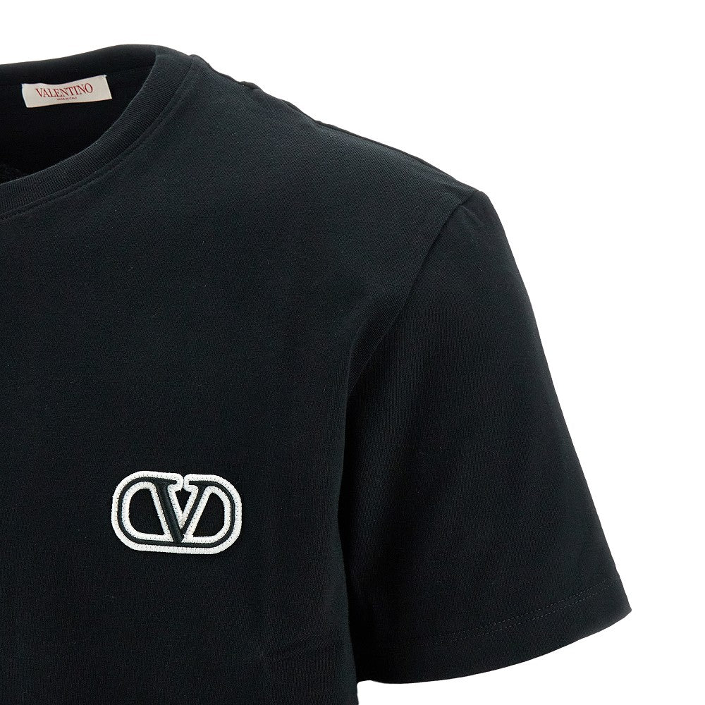 VLogo Signature patch cotton T-shirt