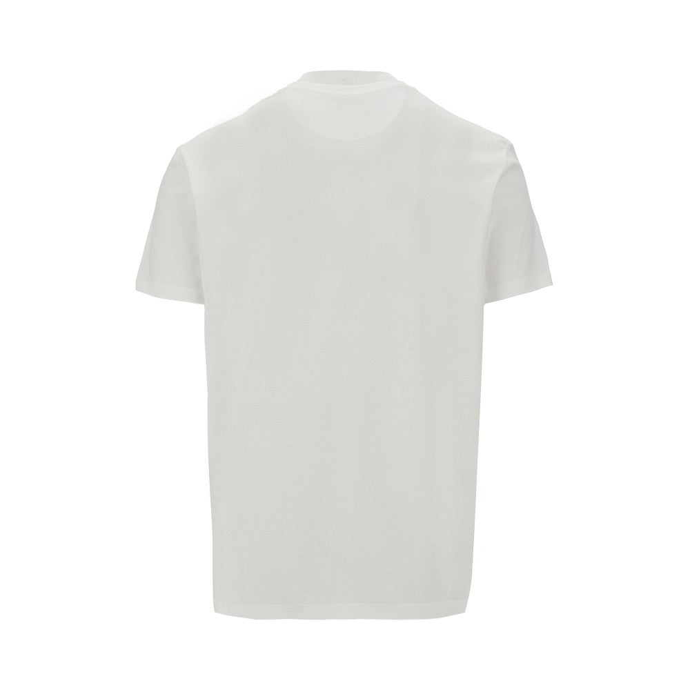 T-shirt in cotone con patch VLogo Signature