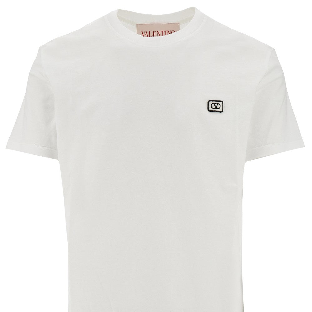 'VLogo' patch T-shirt
