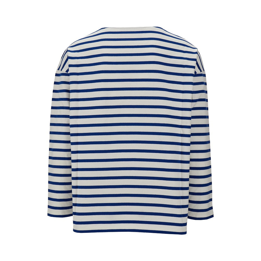 T-shirt a righe 'Chez Valentino'