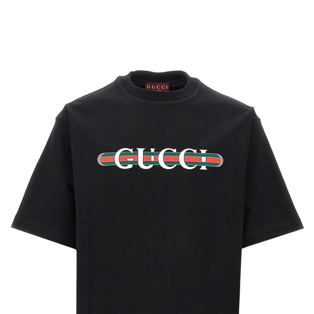 T-shirt con stampa Gucci Web