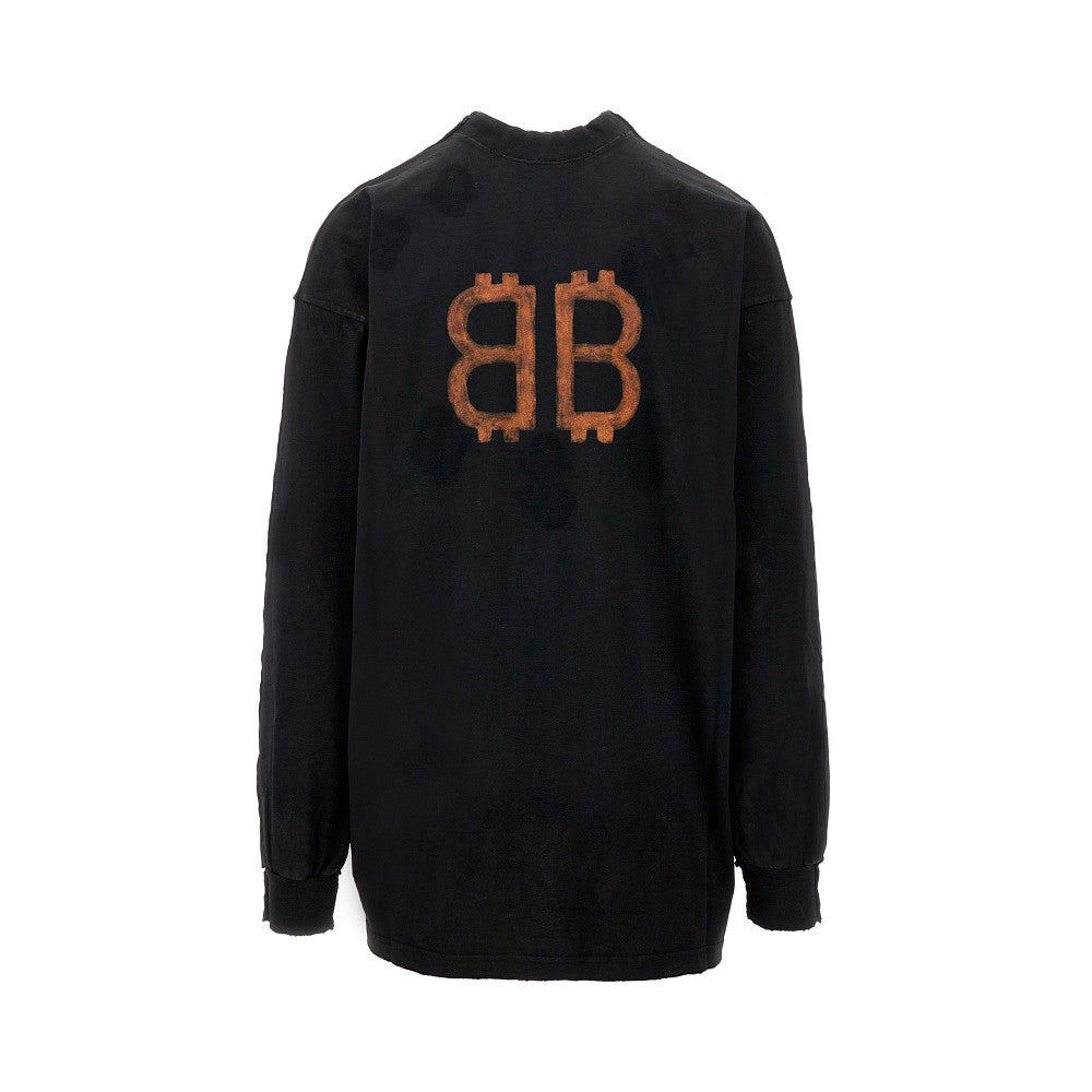 T-shirt 'Double Front Paris Moon'