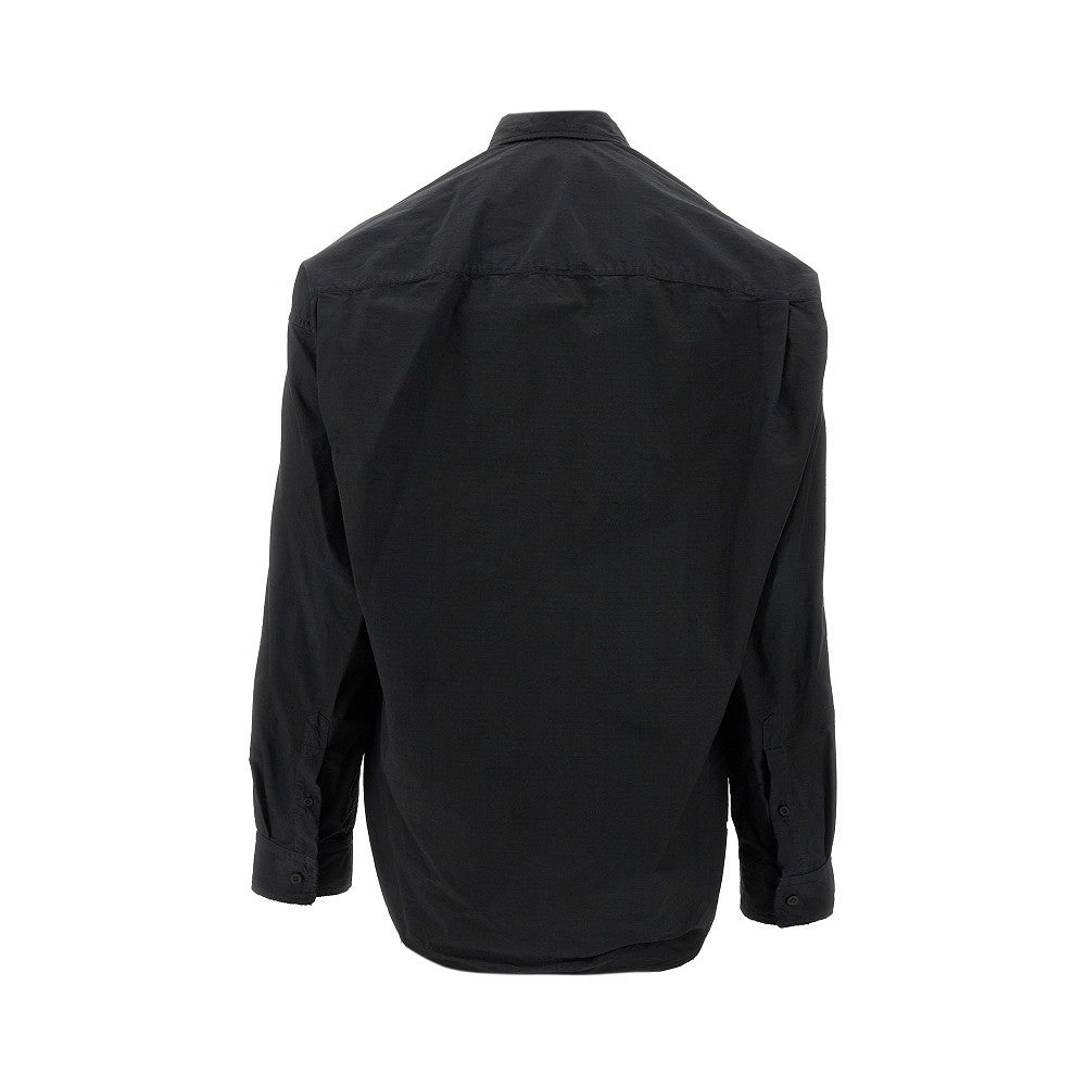 Cotton-blend Large Fit Cocoon shirt