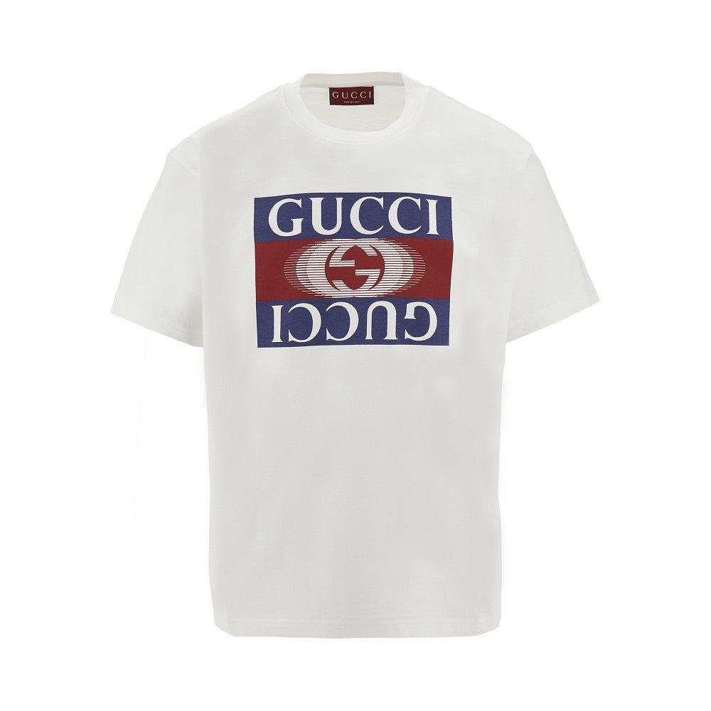 T-shirt con stampa logo