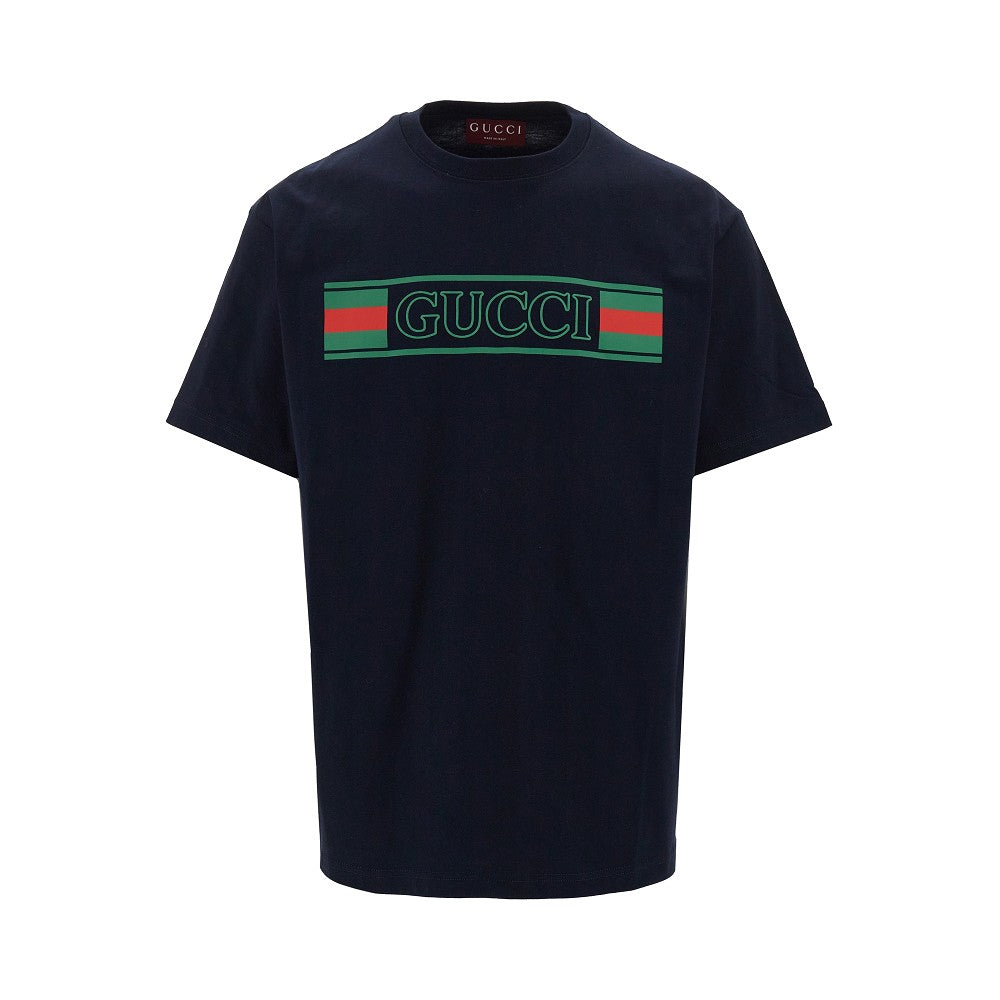 T-shirt con stampa logo
