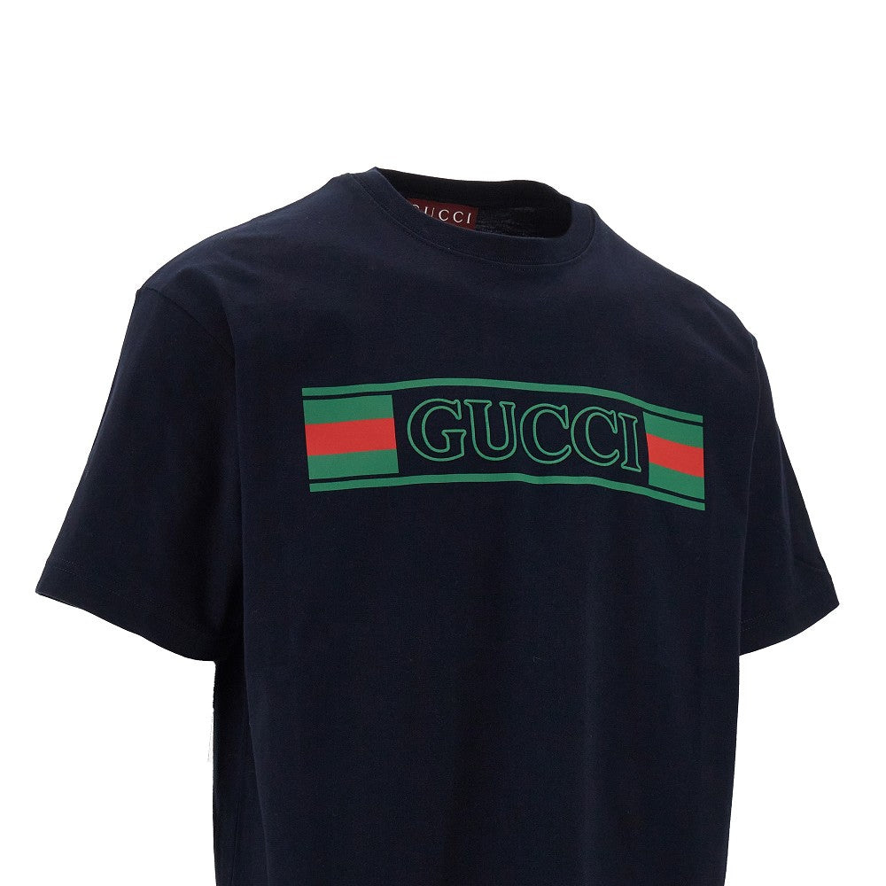 T-shirt con stampa logo