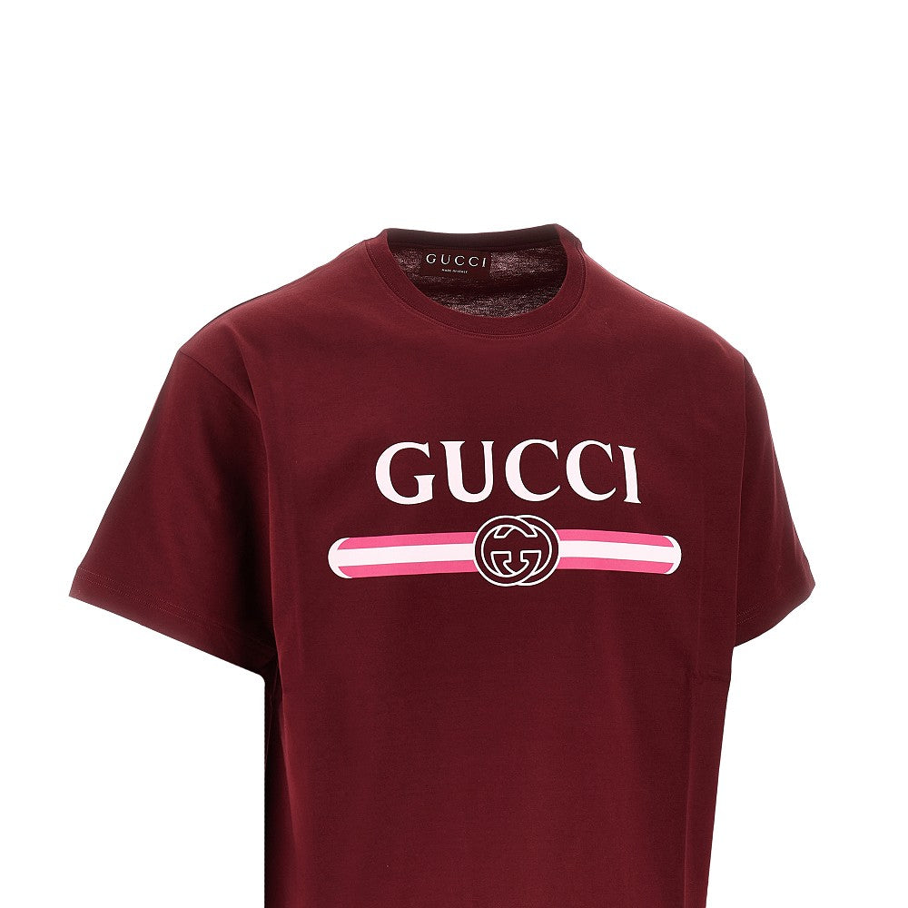 T-shirt con stampa logo