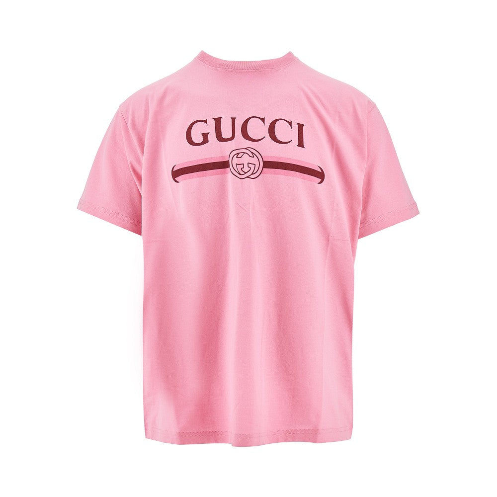 T-shirt con stampa logo