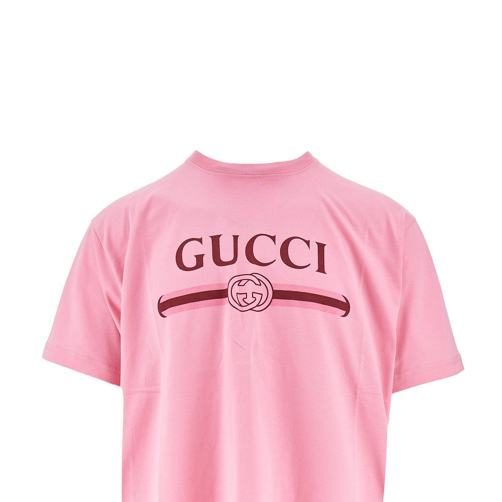 T-shirt con stampa logo