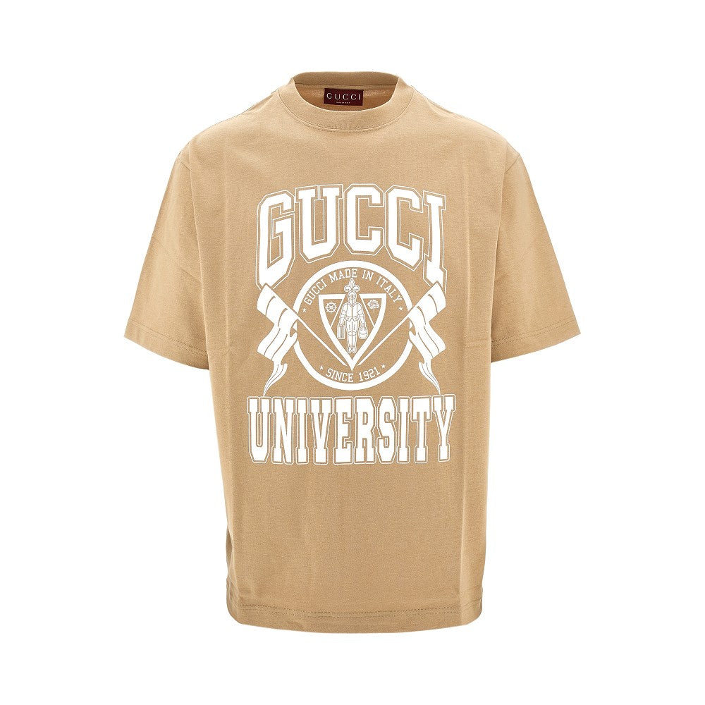 'Gucci University' print T-shirt