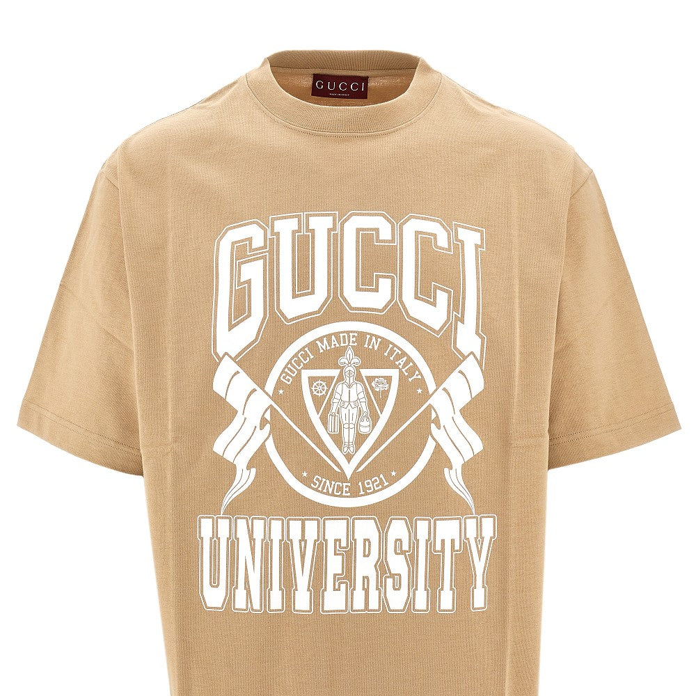 'Gucci University' print T-shirt