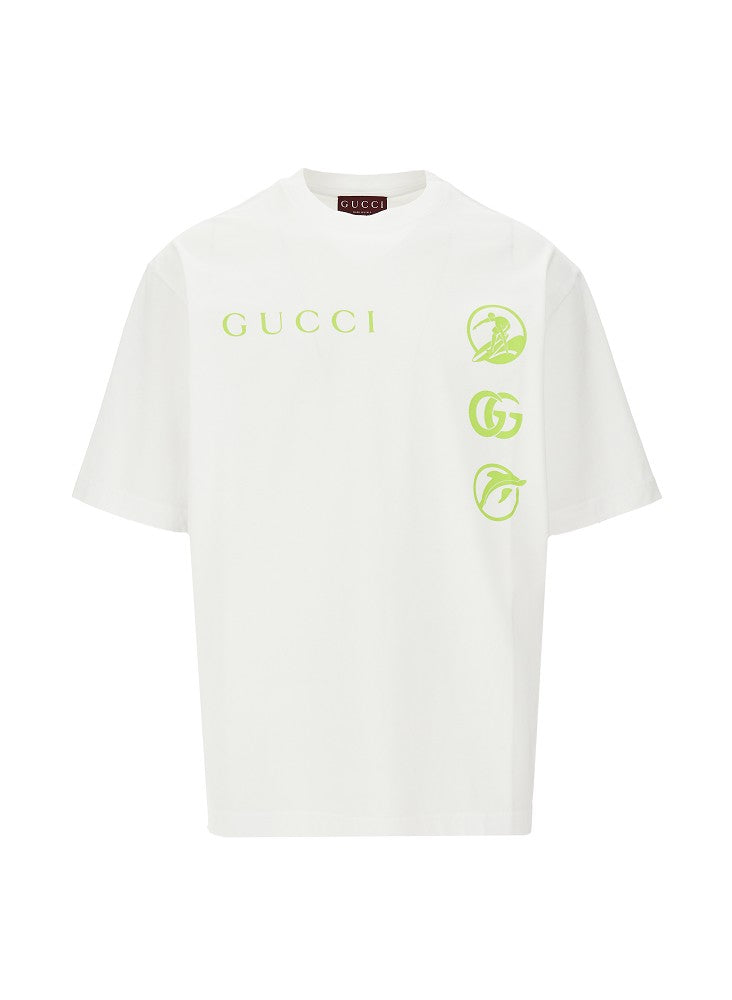 T-shirt oversize in jersey tinto capo