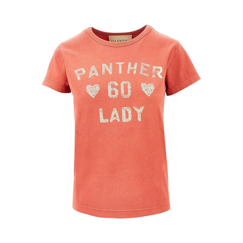 'Panther Lady' printed T-shirt