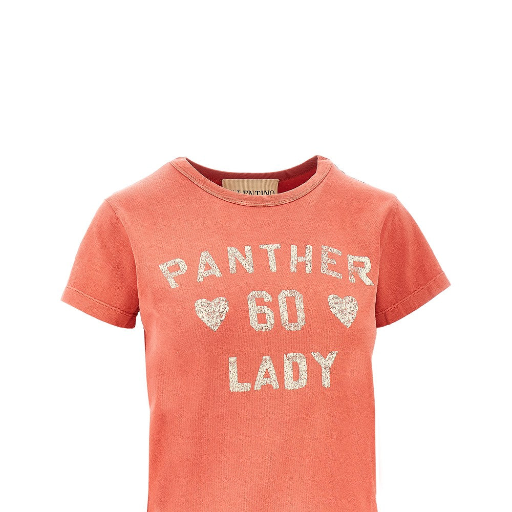 'Panther Lady' printed T-shirt