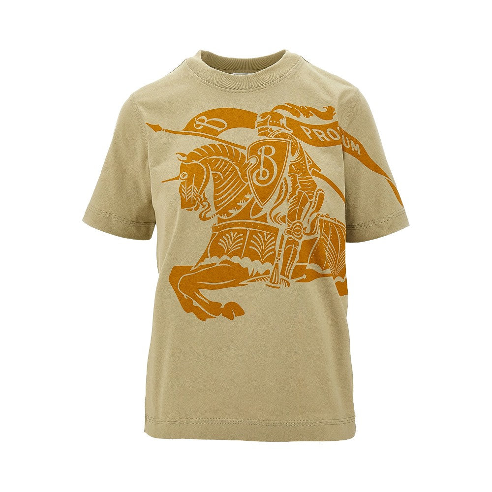 Equestrian Knight Design print T-shirt