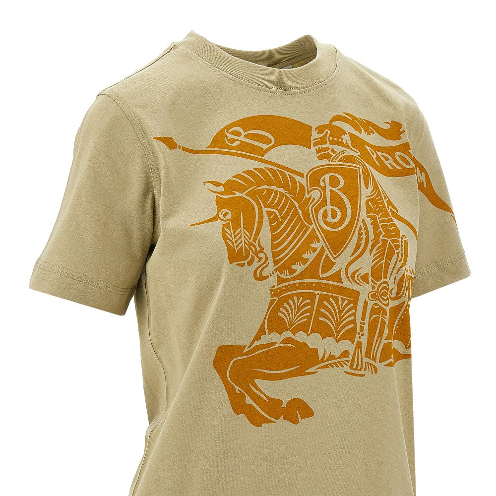 Equestrian Knight Design print T-shirt