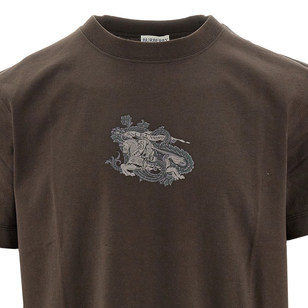 T-shirt con stampa Equestrian Knight Design