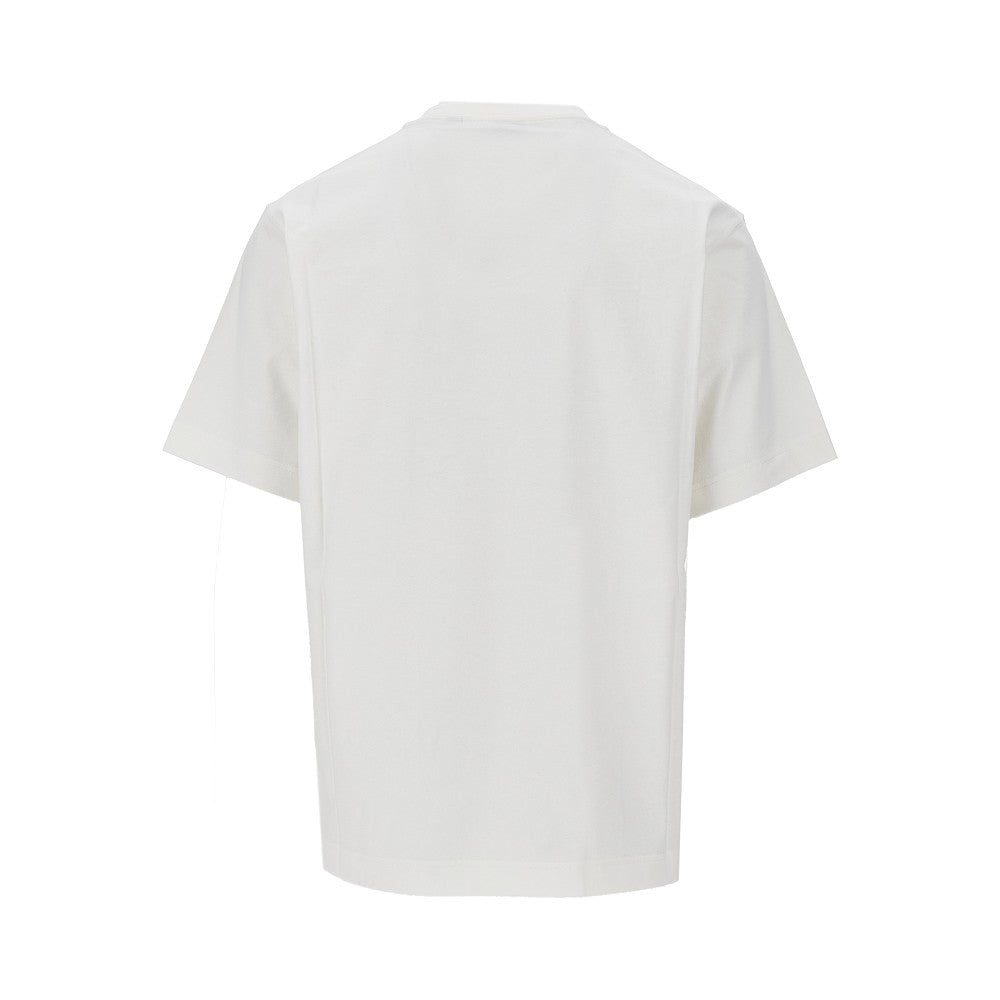 T-shirt in cotone con logo EKD ricamato