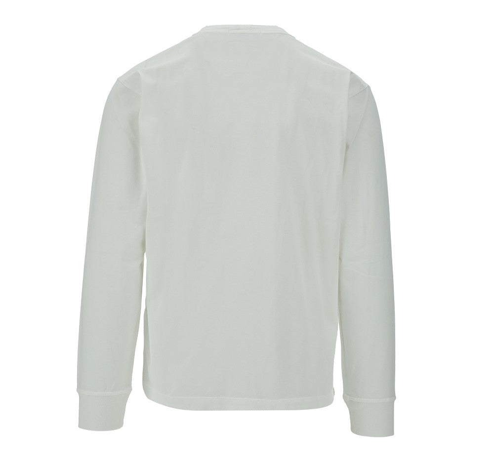 T-shirt a manica lunga con patch Rosa dei Ven
