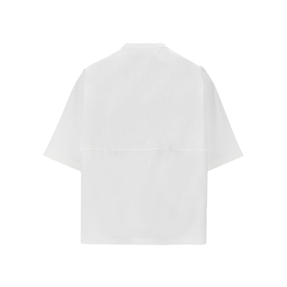 T-shirt oversize con dettaglio ricamato