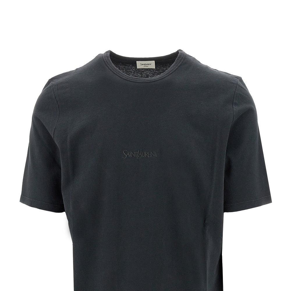 'Saint Laurent' embroidery T-shirt
