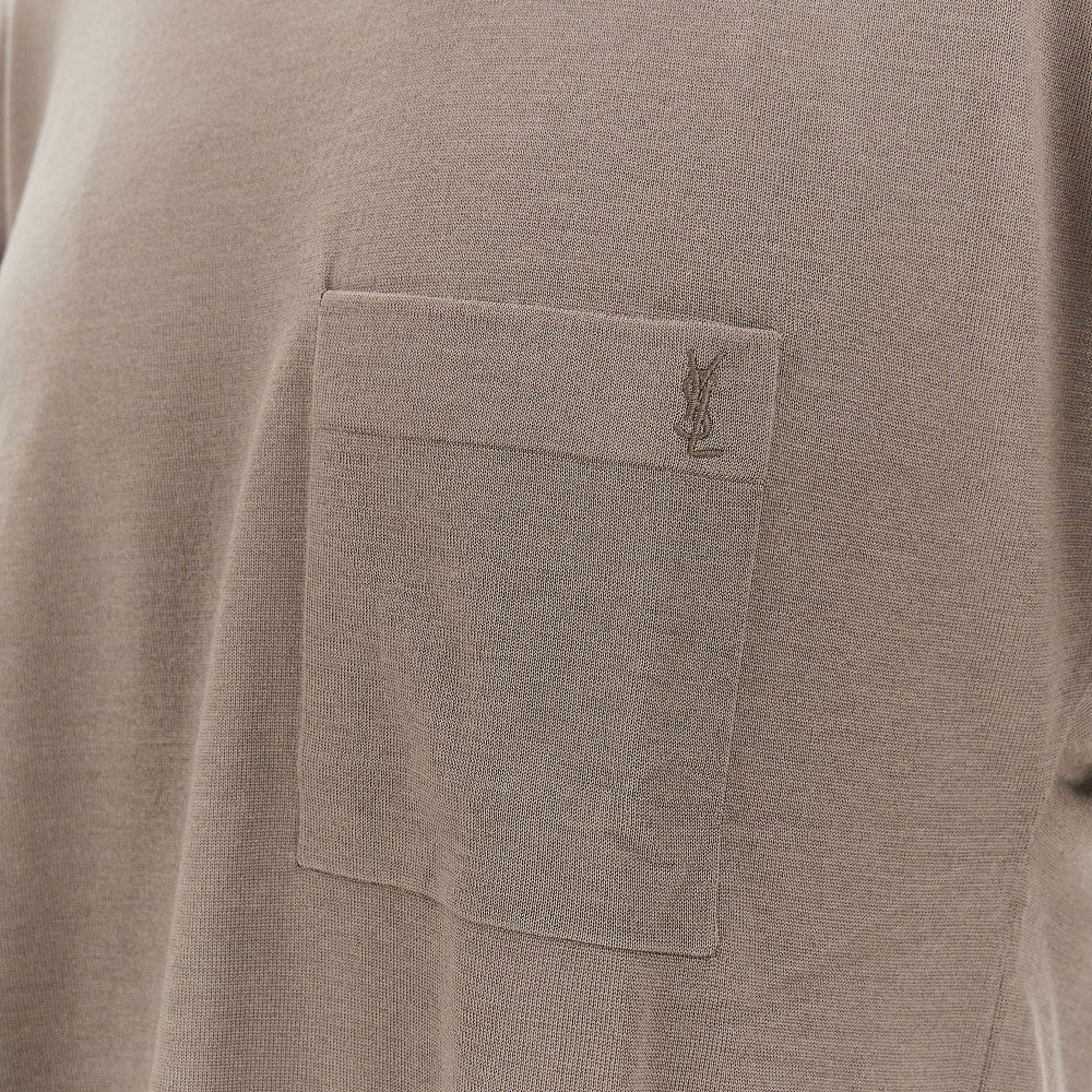 Cap sleeves wool T-shirt