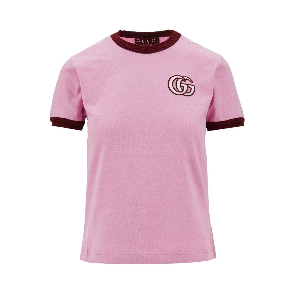 Double G embroidery T-shirt