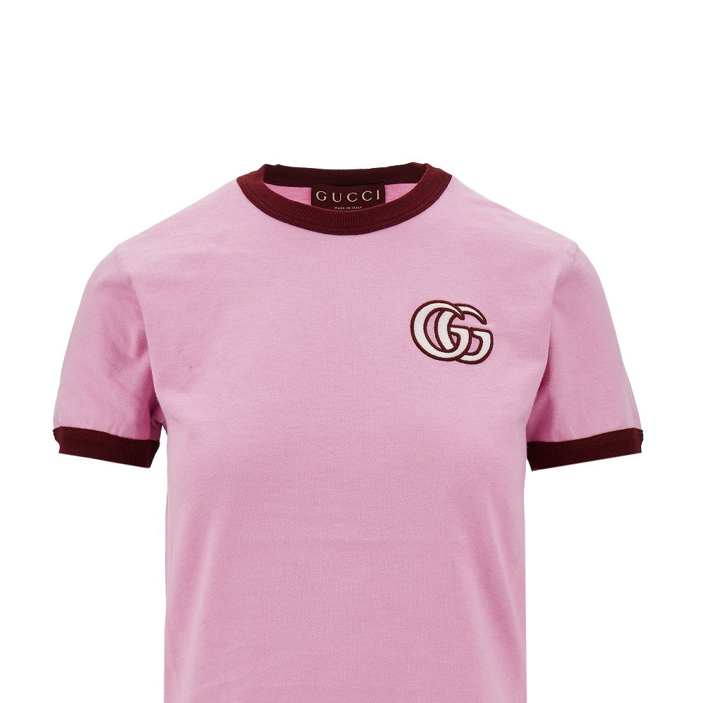 Double G embroidery T-shirt