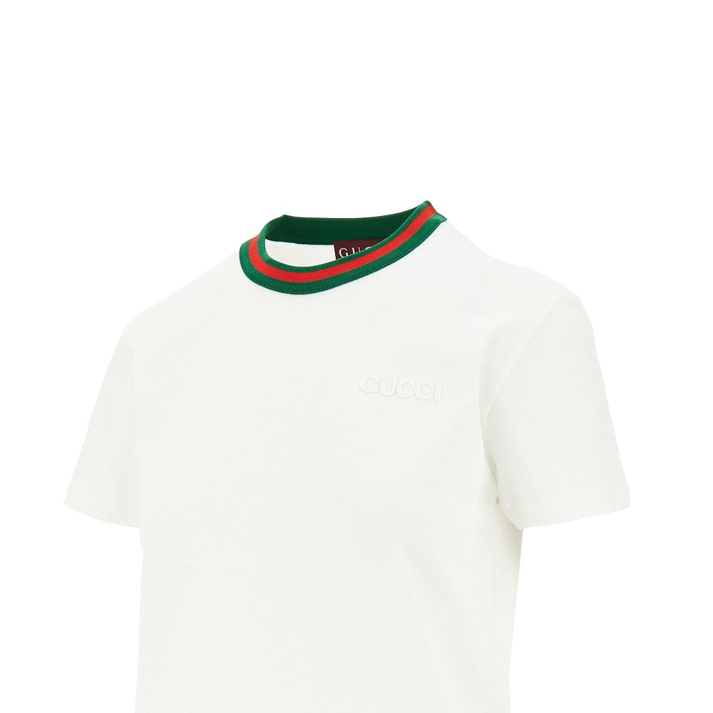 Web crewneck T-shirt