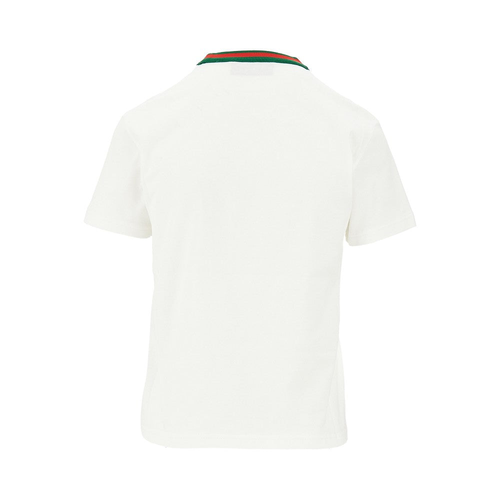 Web crewneck T-shirt