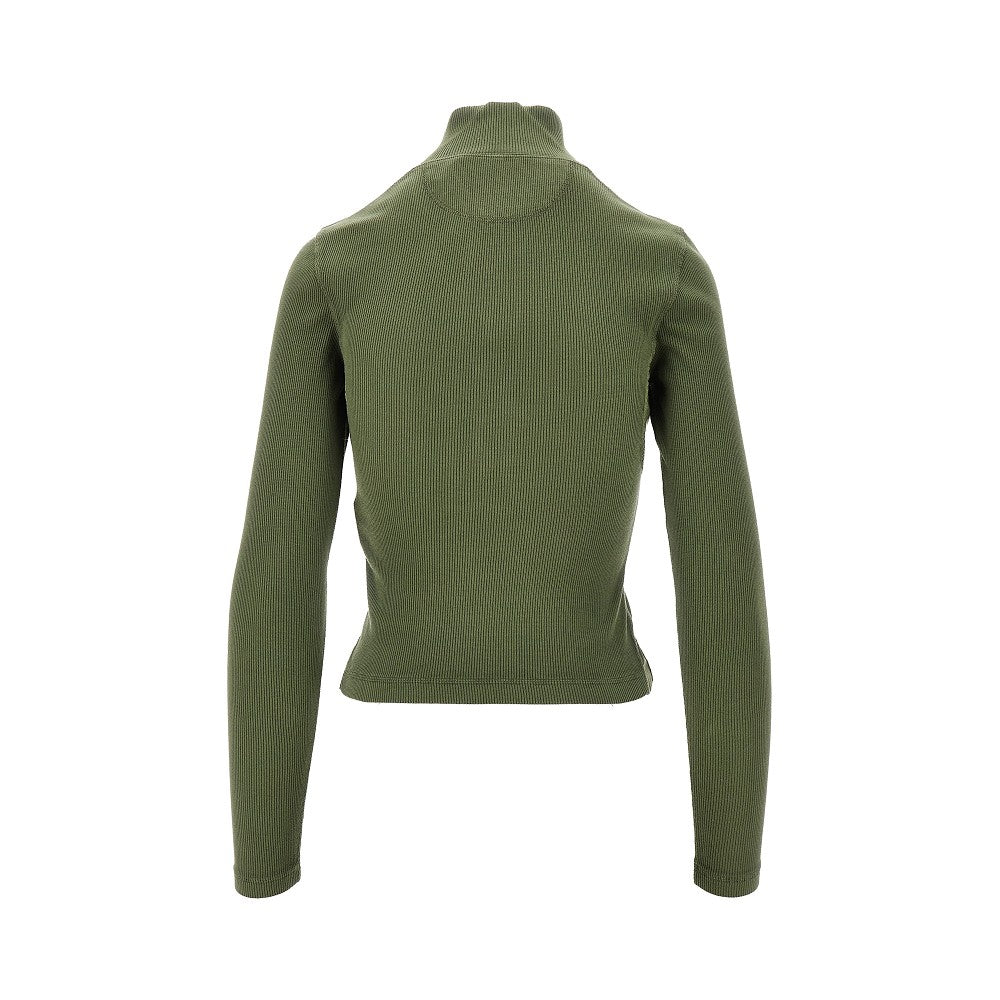 Ribbed cotton top