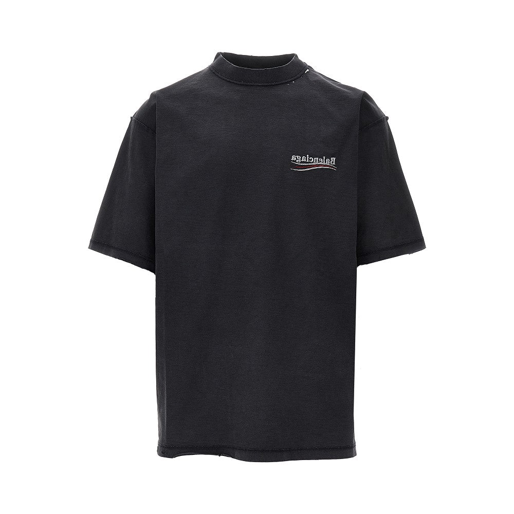 T-shirt inside-out ricamo Political Campaign