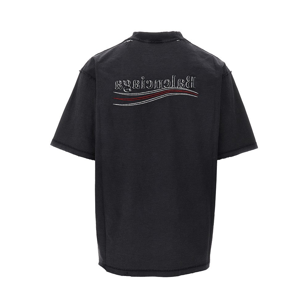 T-shirt inside-out ricamo Political Campaign
