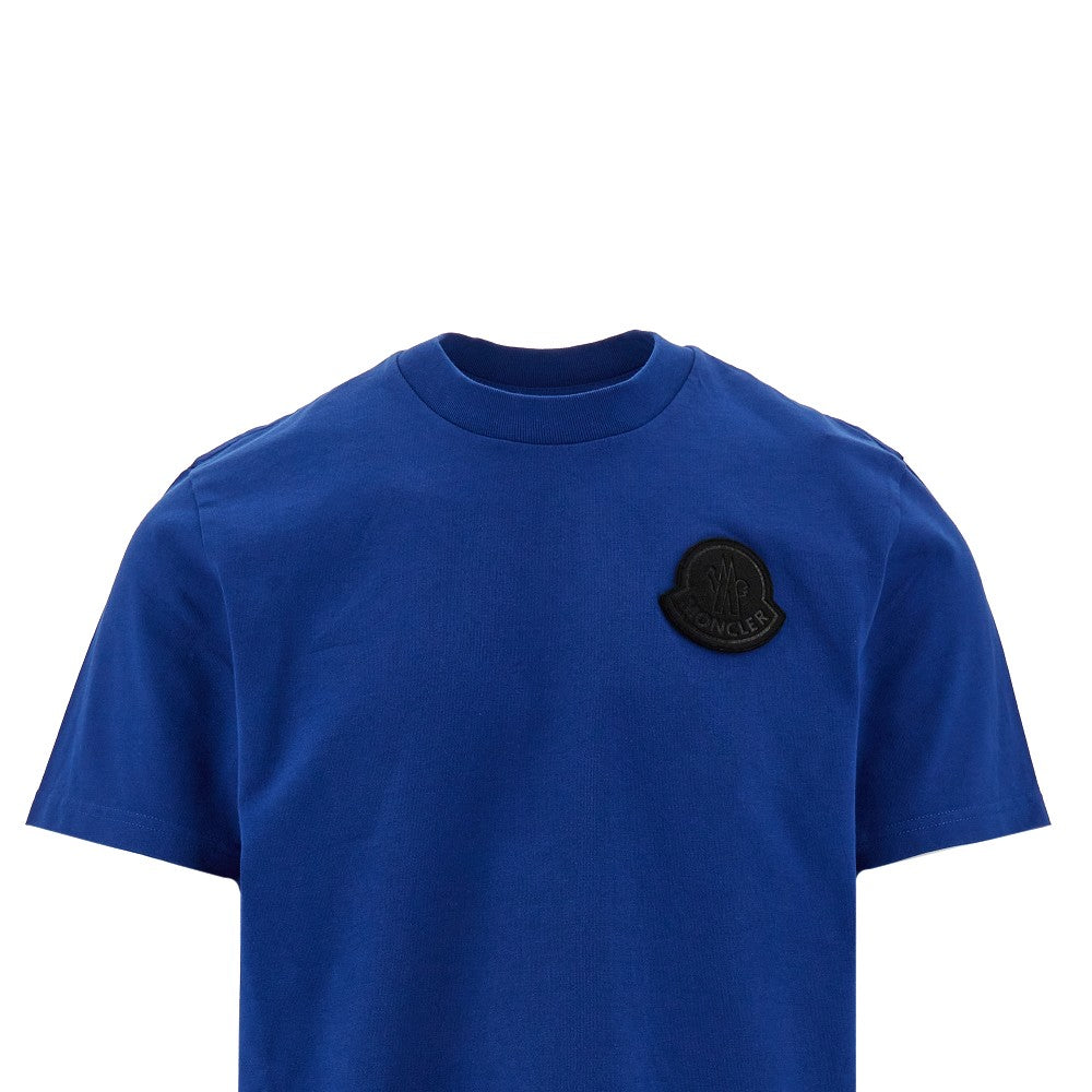 T-shirt con patch logo