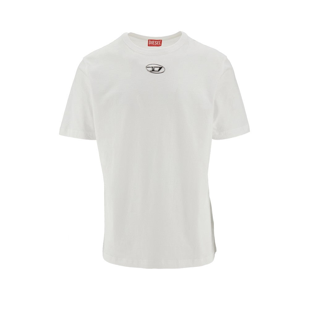 T-shirt con logo Oval D