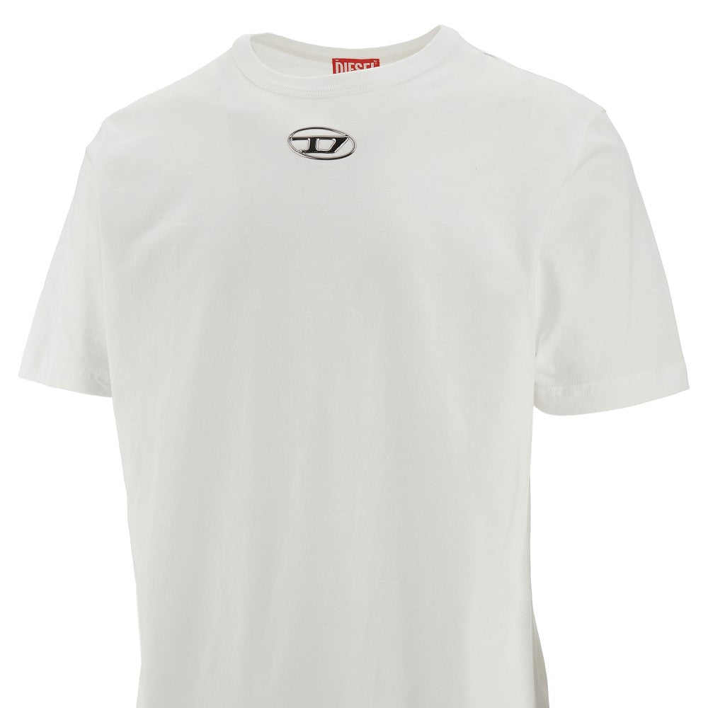 T-shirt con logo Oval D