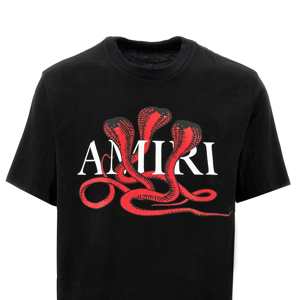 Snakes logo print T-shirt