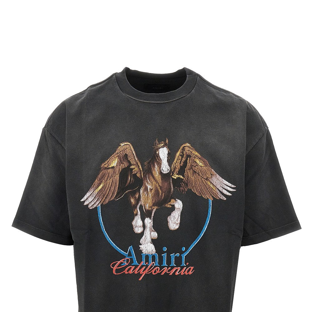 'Pegasus' print T-shirt