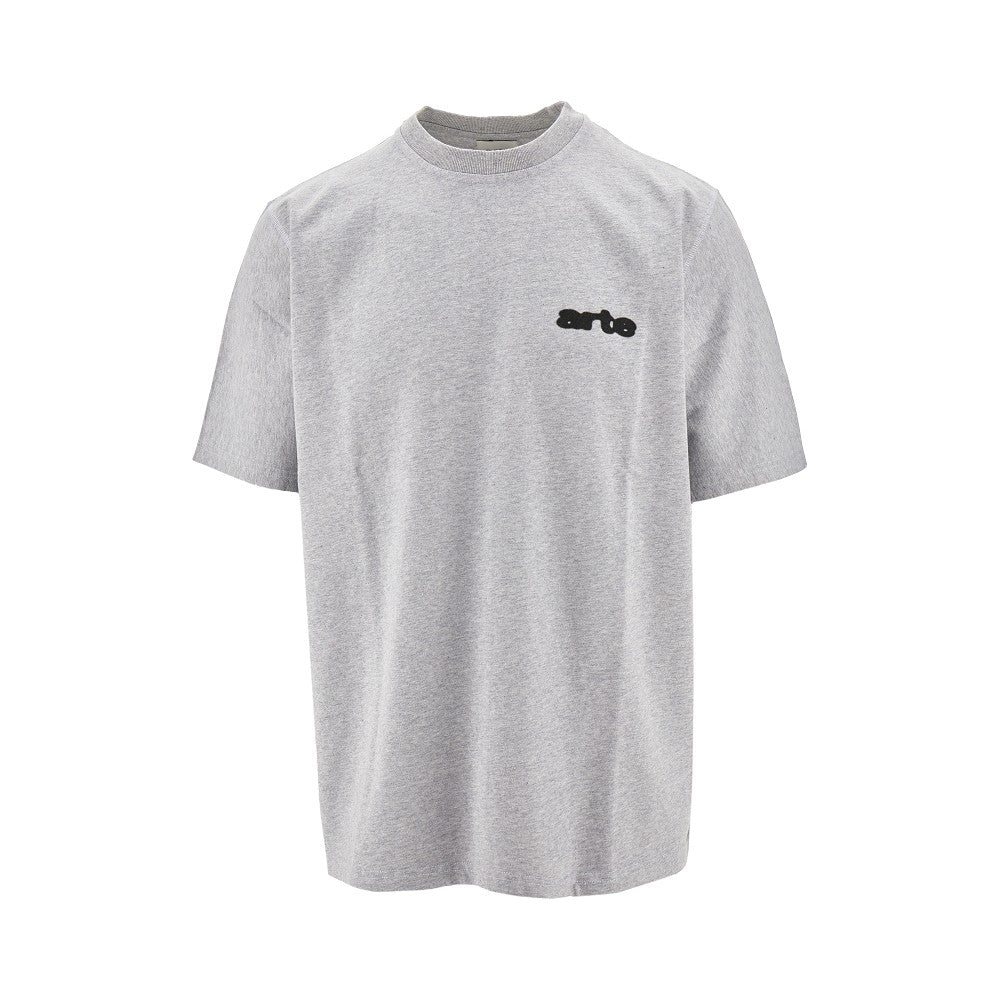 Blur Flower print T-shirt