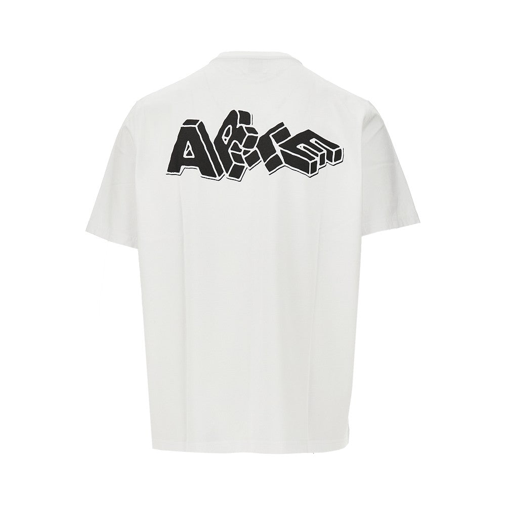 'Blocks' print T-shirt