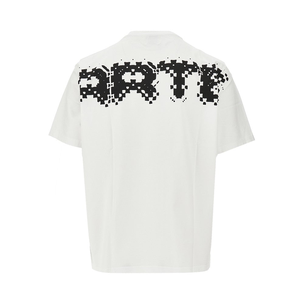 'Pixel' logo print T-shirt