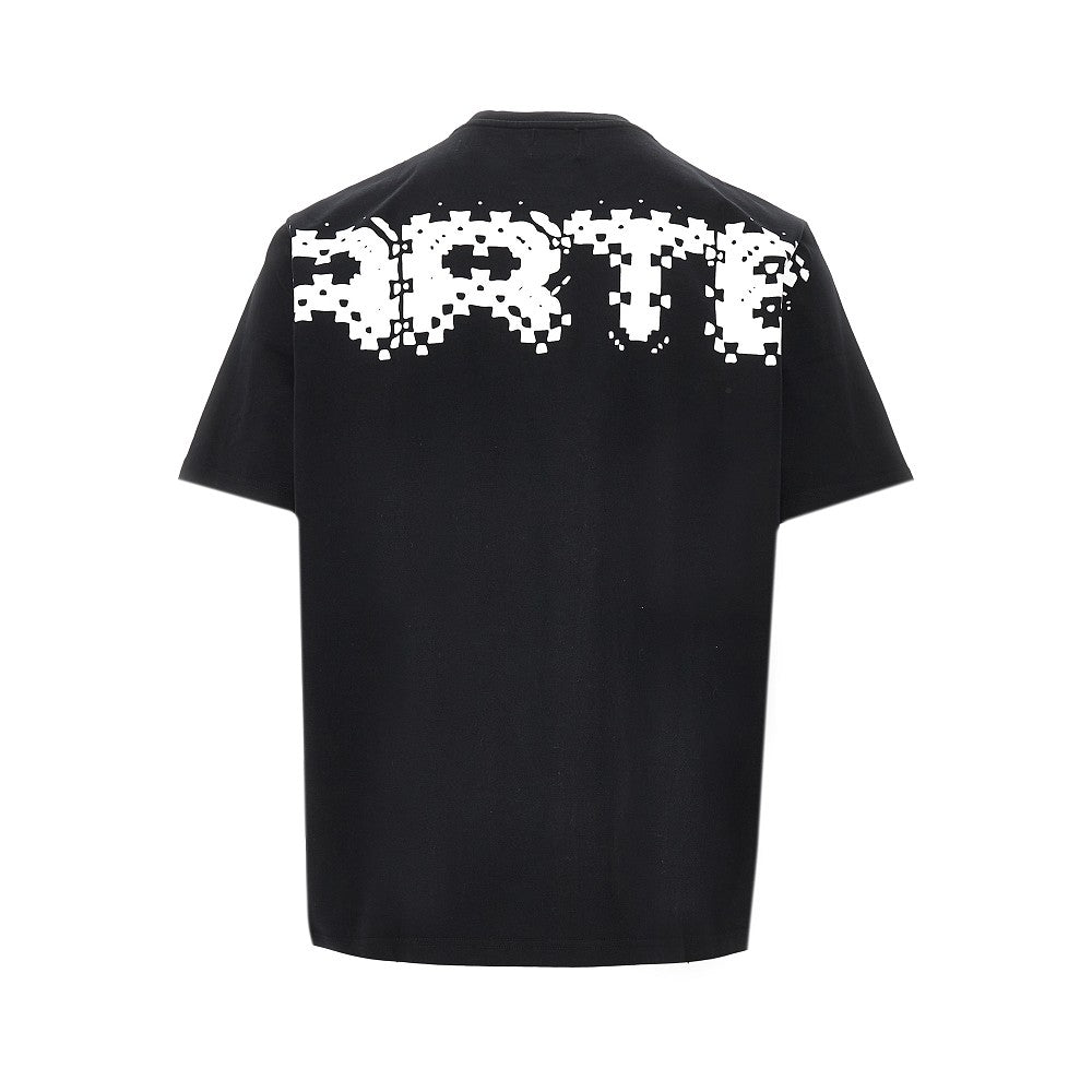 'Pixel' logo print T-shirt