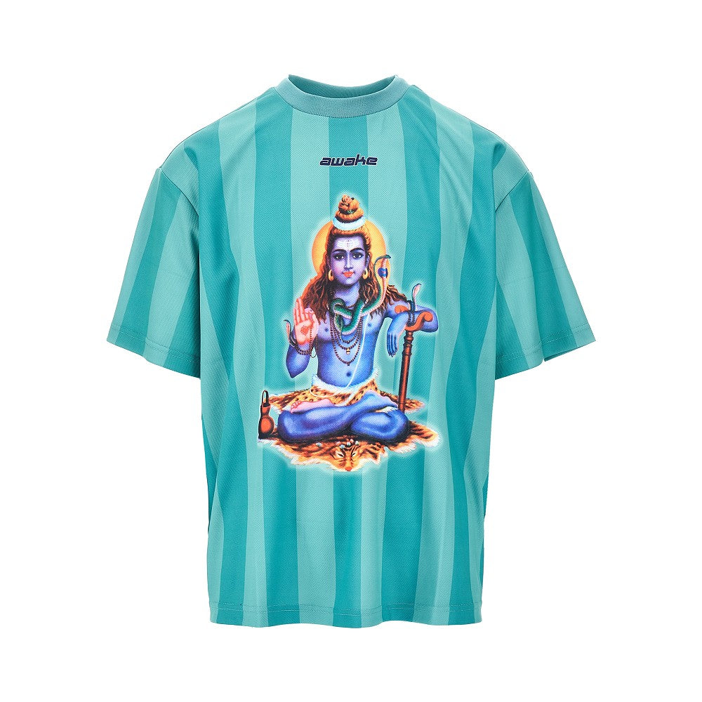 T-shirt in soccer jersey